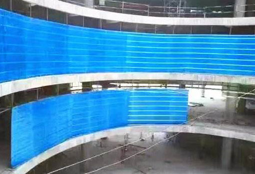 折疊提升無機布卷簾