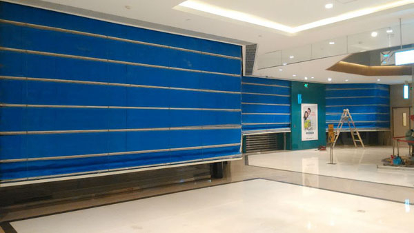 商場(chǎng)防火卷簾案例