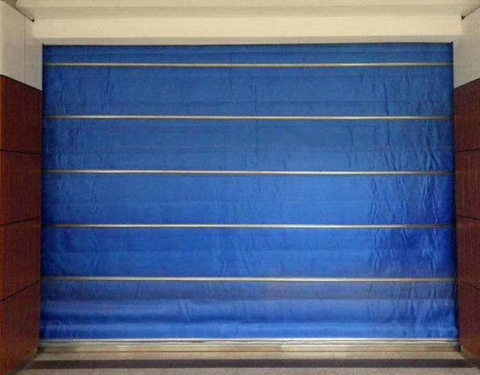 雙軌雙簾防火卷簾門(mén)工程