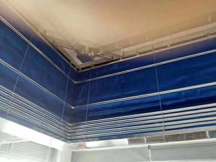 折疊提升防火卷簾工程