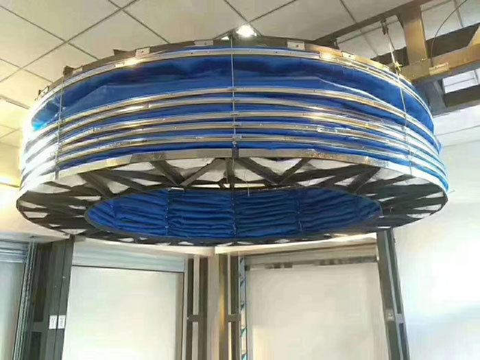 無機布卷簾實例