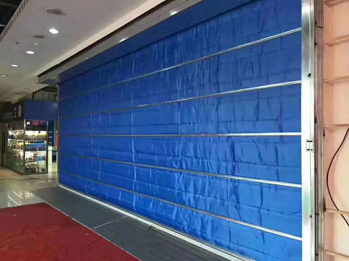 特級無機布防火卷簾案例